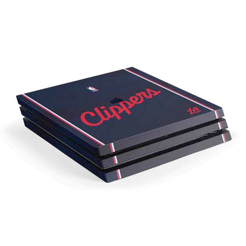 NBA LA Clippers Jersey PS4 Pro Console Skin