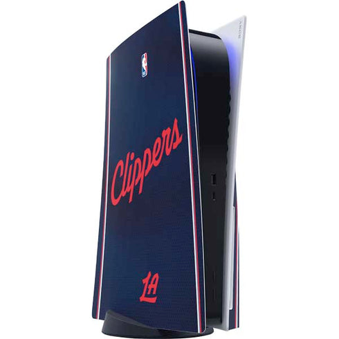 NBA LA Clippers Jersey PS5 Console Skin