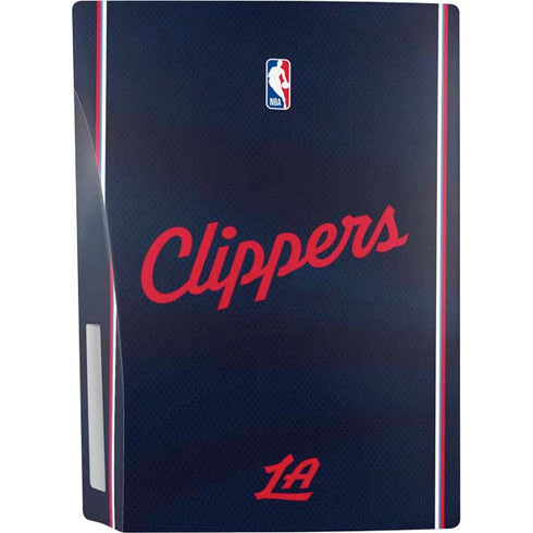 NBA LA Clippers Jersey PS5 Console Skin