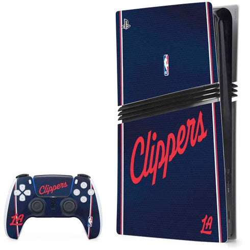NBA LA Clippers Jersey PS5 Pro Bundle Skin