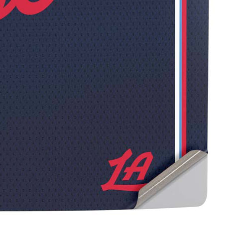 NBA LA Clippers Jersey PS5 Pro Disk Console Skin