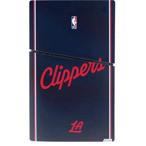 NBA LA Clippers Jersey PS5 Slim Digital Edition Console Skin