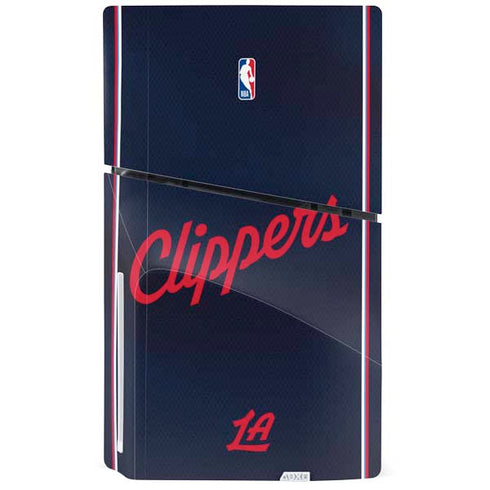 NBA LA Clippers Jersey PS5 Slim Disk Bundle Skin