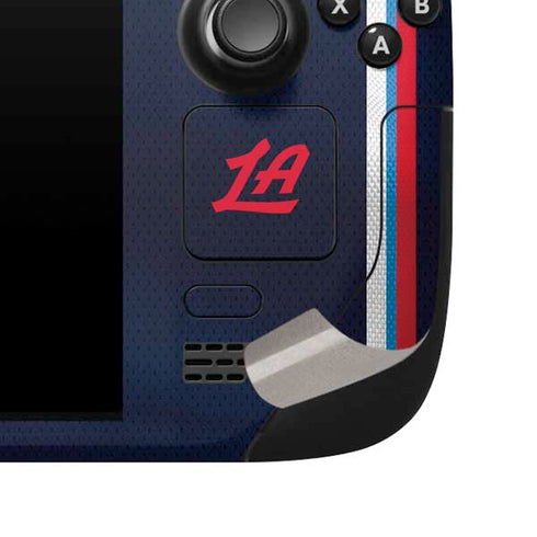 NBA LA Clippers Jersey Steam Deck Handheld Gaming Computer Skin