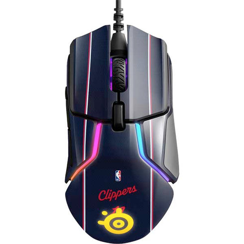 NBA LA Clippers Jersey SteelSeries Rival 600 Gaming Mouse Skin