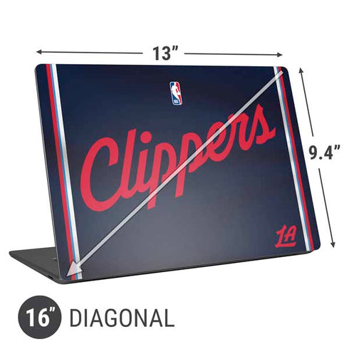 NBA LA Clippers Jersey Universal Laptop 16in (13 x 9.4in) Skin