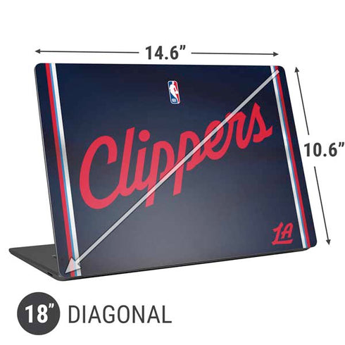 NBA LA Clippers Jersey Universal Laptop 18in (14.6 x 10.6in) Skin