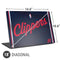 NBA LA Clippers Jersey Universal Laptop 18in (14.6 x 10.6in) Skin