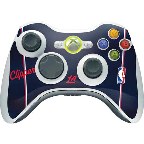 NBA LA Clippers Jersey Xbox 360 Wireless Controller Skin