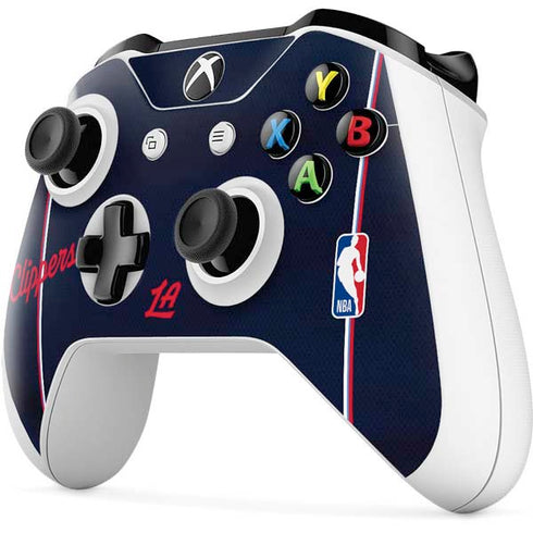 NBA LA Clippers Jersey Xbox One S Controller Skin
