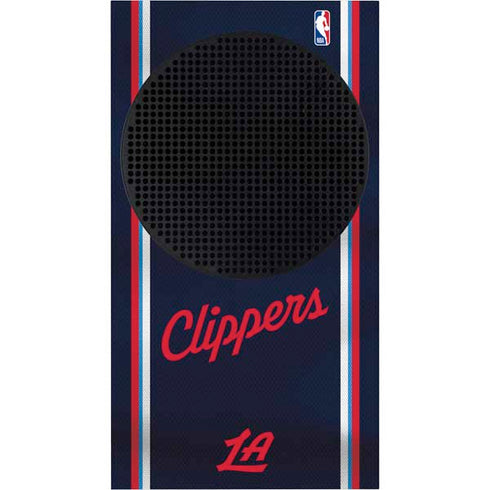NBA LA Clippers Jersey Xbox Series S Console Skin