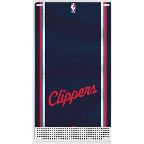 NBA LA Clippers Jersey Xbox Series S Console Skin