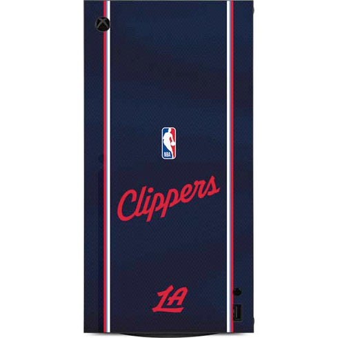 NBA LA Clippers Jersey XBox Series X Digital Edition Console Skin