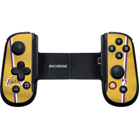 NBA Los Angeles Lakers Jersey Backbone One for iPhone Game Controller Skin