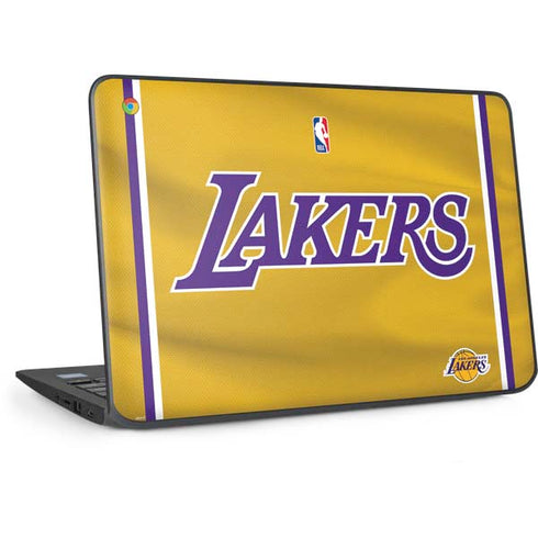 NBA Los Angeles Lakers Jersey HP Chromebook Skin