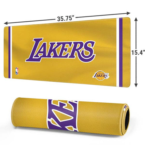 NBA Los Angeles Lakers Jersey Gaming Mouse Pad