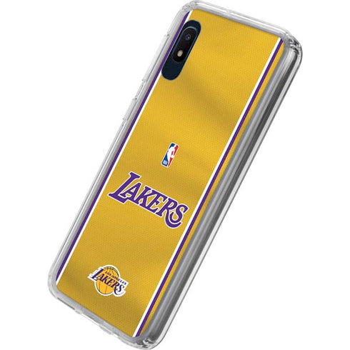 NBA Los Angeles Lakers Jersey Galaxy A10e Clear Case