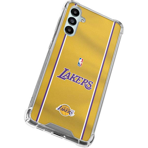 NBA Los Angeles Lakers Jersey Galaxy A15 5G Clear Case