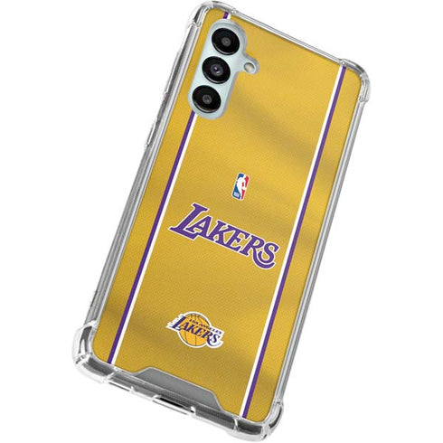 NBA Los Angeles Lakers Jersey Galaxy A16 5G Clear Case