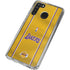 NBA Los Angeles Lakers Jersey Galaxy A21 Clear Case