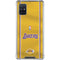 NBA Los Angeles Lakers Jersey Galaxy A51 5G Clear Case