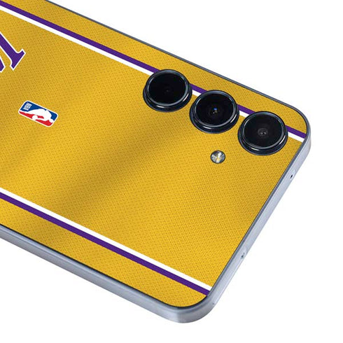 NBA Los Angeles Lakers Jersey Galaxy A55 5G Skin