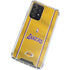 NBA Los Angeles Lakers Jersey Galaxy A72 5G Clear Case