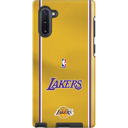 NBA Los Angeles Lakers Jersey Galaxy Note 10 Pro Case