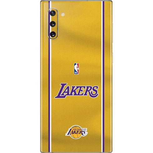 NBA Los Angeles Lakers Jersey Galaxy Note 10 Skin