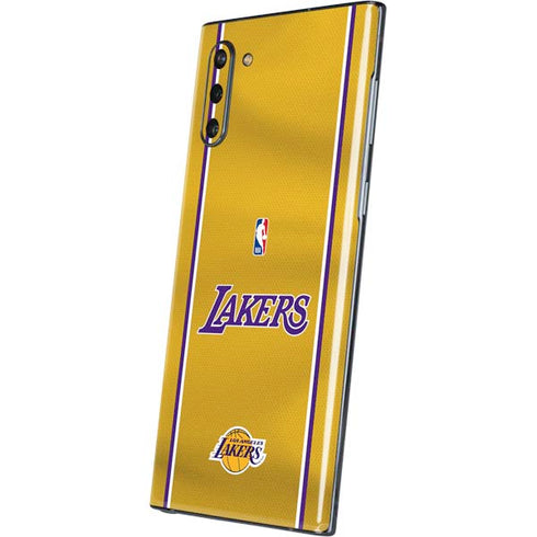 NBA Los Angeles Lakers Jersey Galaxy Note 10 Skin