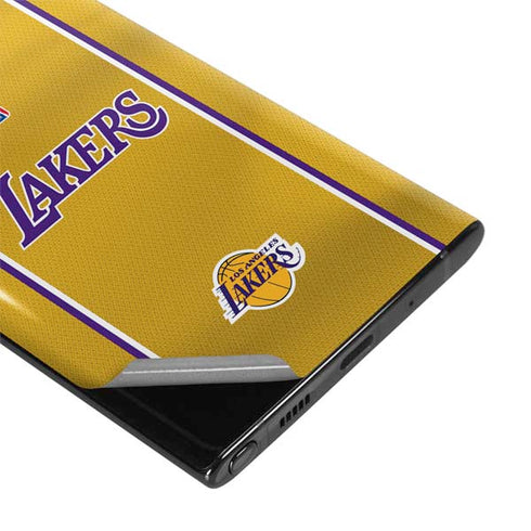 NBA Los Angeles Lakers Jersey Galaxy Note 10 Skin