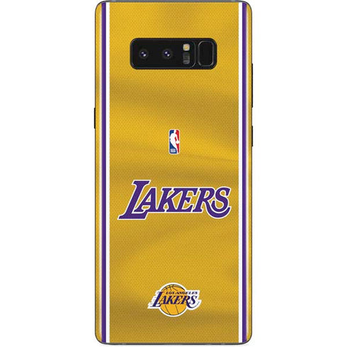 NBA Los Angeles Lakers Jersey Galaxy Note 8 Skin