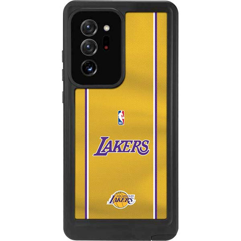 NBA Los Angeles Lakers Jersey Galaxy Note20 Ultra 5G Waterproof Case