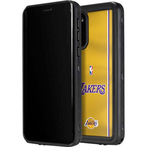 NBA Los Angeles Lakers Jersey Galaxy S20 Plus Waterproof Case