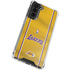 NBA Los Angeles Lakers Jersey Galaxy S21 FE Clear Case