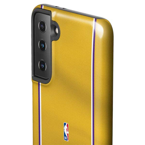 NBA Los Angeles Lakers Jersey Galaxy S21 FE Pro Case