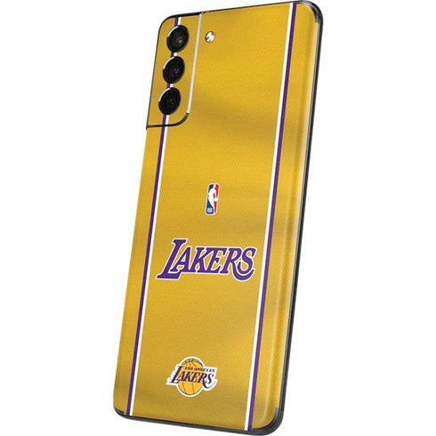 NBA Los Angeles Lakers Jersey Galaxy S21 Plus 5G Skin