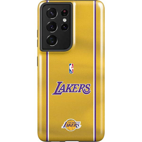 NBA Los Angeles Lakers Jersey Galaxy S21 Ultra 5G Pro Case