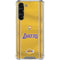 NBA Los Angeles Lakers Jersey Galaxy S23 FE Clear Case