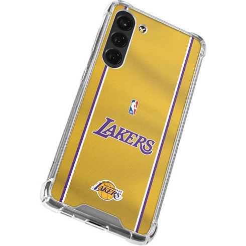 NBA Los Angeles Lakers Jersey Galaxy S23 Plus Clear Case