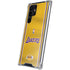 NBA Los Angeles Lakers Jersey Galaxy S23 Ultra Clear Case