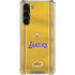 NBA Los Angeles Lakers Jersey Galaxy S24 FE Clear Case