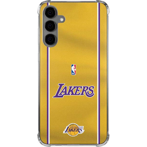 NBA Los Angeles Lakers Jersey Galaxy S24 Plus Clear Case