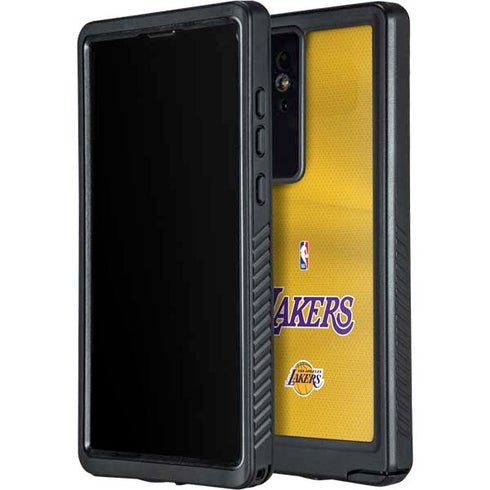 NBA Los Angeles Lakers Jersey Galaxy S24 Ultra Waterproof Case