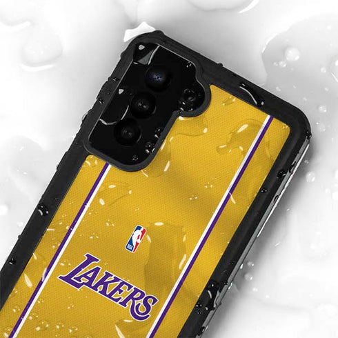 NBA Los Angeles Lakers Jersey Galaxy S24 Waterproof Case