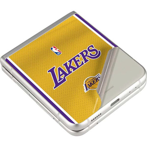 NBA Los Angeles Lakers Jersey Galaxy Z Flip3 5G Skin