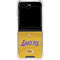 NBA Los Angeles Lakers Jersey Galaxy Z Flip5 5G Clear Case