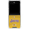 NBA Los Angeles Lakers Jersey Galaxy Z Flip6 Clear Case