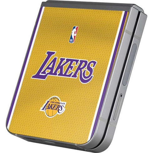 NBA Los Angeles Lakers Jersey Galaxy Z Flip6 Skin