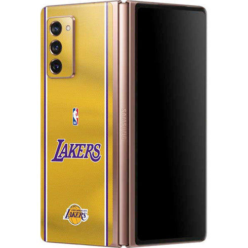 NBA Los Angeles Lakers Jersey Galaxy Z Fold2 5G Skin